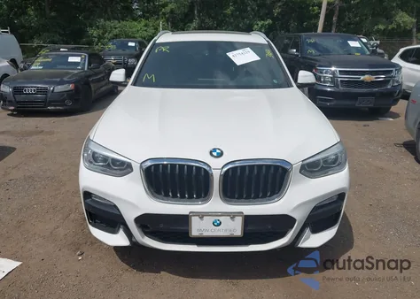 2018 BMW X3 xDrive30I z USA, uszkodzony, nr VIN 5UXTR9C53JLC78665